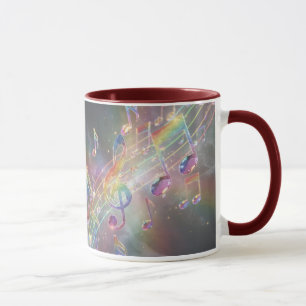 Modern Stylish Pitch Notes Mug