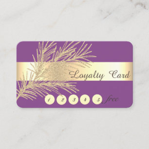 Modern Stylish,Professional  Loyalty Card