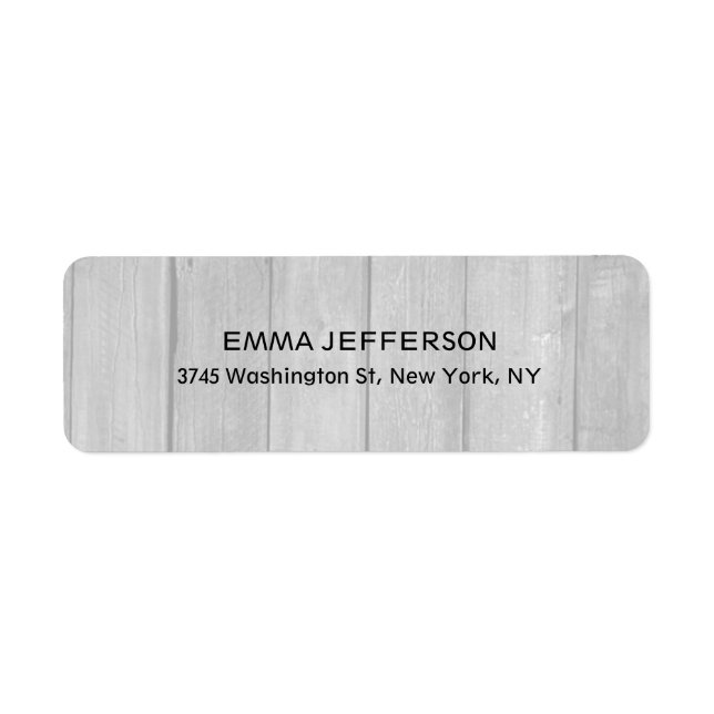Modern Stylish Professional Trendy Grey Wood (Front)