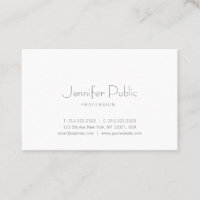 Modern Stylish Simple Template Professional Trendy