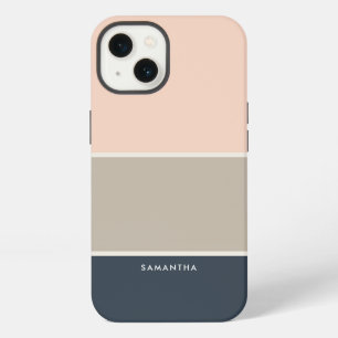 Modern Stylish Stripe Pattern iPhone 13 Case