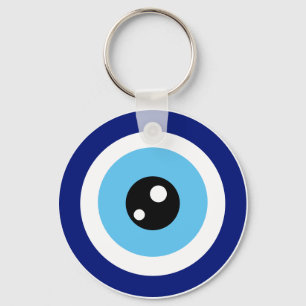 Modern Stylish Turkish Evil Eye Protection Key Ring