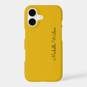 Modern Stylish Yellow & Black Preppy Cute Girly