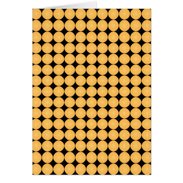 Modern Stylish Yellow Polka Dot (Front)