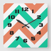 Modern Summer Chevron Stripes Pattern