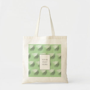 modern summer palm tree leaf background Tote Bag