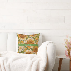 Modern Sunflower Beautiful Collection Cushion