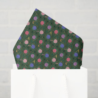 Modern Sunlit Hydrangea Garden Bronze Small Tissue Paper