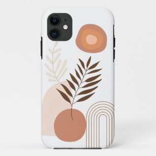 Modern Sunrise Botanical Happy Vibes iPhone 11 Case