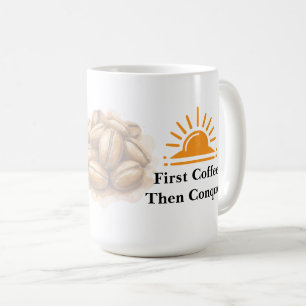 Modern Sunrise Design Coffee Mug