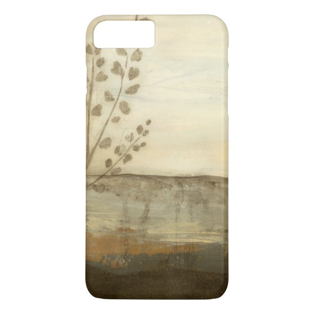 Modern Sunset Landscape Oil Painting Case-Mate iPhone Case (Back)