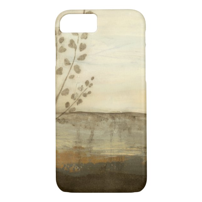 Modern Sunset Landscape Oil Painting Case-Mate iPhone Case (Back)