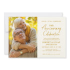 Modern Surprise 50th Wedding Anniversary Photo