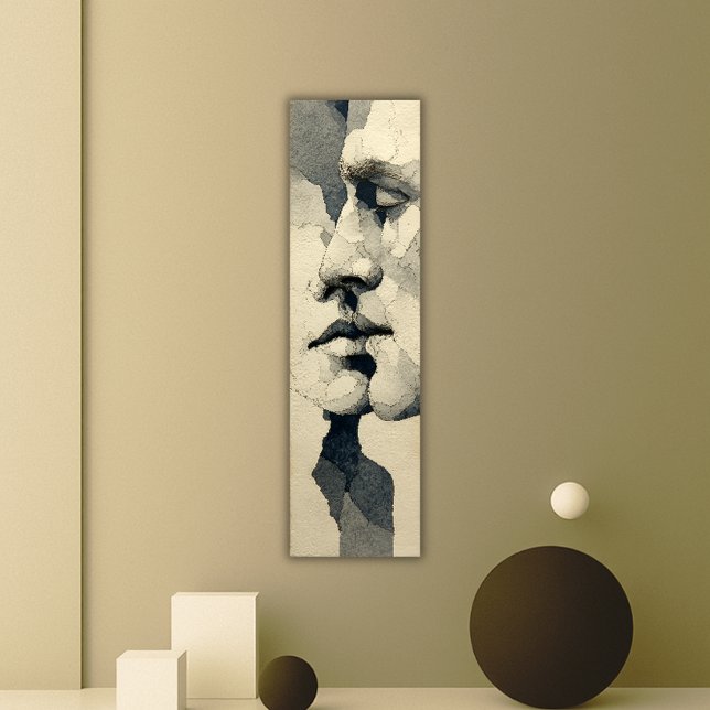 Modern Surreal Portrait | Fragmented Bond Canvas Print (Creator Uploaded)