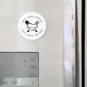 Modern Sweet Bakery Business Magnet