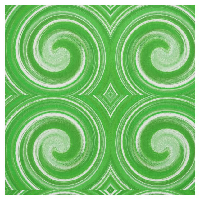 Modern Swirl Abstract Art #26 Fabric (Swatch)