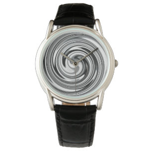 Modern Swirl Abstract Art #7 Watch