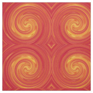 Modern Swirl Abstract Art #8 Fabric