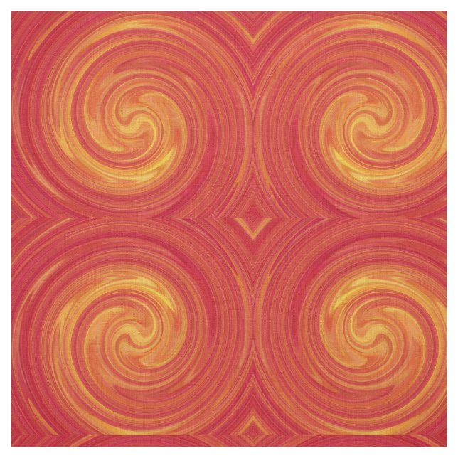 Modern Swirl Abstract Art #8 Fabric (Swatch)