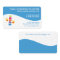Modern Swirl Colourful Chiropractic Business Cards