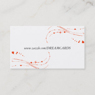 Modern Swirl Design Business Cards