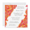Modern Swirl Flourish Heart Bridal Shower Invite
