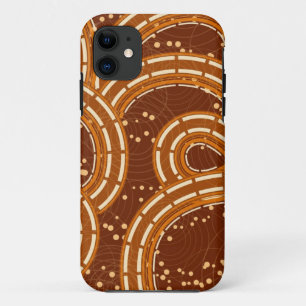 Modern Swirl Pattern iPhone 11 Case
