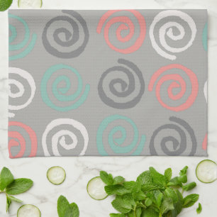 Modern Swirls Kitchen Towels
