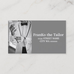 Modern Tailoring Tailor Alterations Card