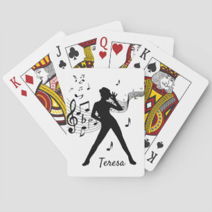 Modern Tap Dancer Personal Playing Cards