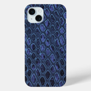Modern Taupe Croc Leather Texture iPhone 15 Mini Case