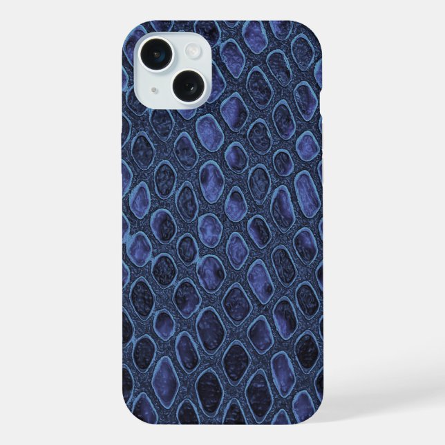  Modern Taupe Croc Leather Texture iPhone Case (Back)