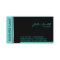 Modern Teal Border Accountant Business Card