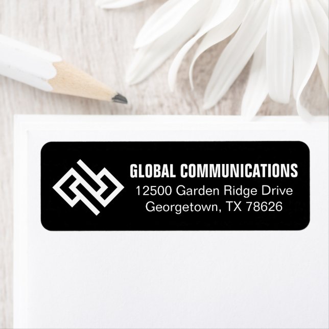 Modern Technology Company Black Return Address (Insitu)