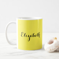 Modern Template Add Your Typed Name Yellow