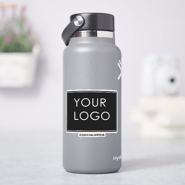 Modern Template Black Business Company Logo (HydroFlask)