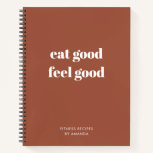 Modern Terracotta Journal Healthy Fitness Recipes