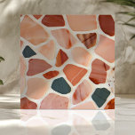 Modern Terrazzo Design with Earthy Tones Tile<br><div class="desc">Bring a touch of modern elegance to your space with this terrazzo-inspired design. Featuring a mosaic of irregular stone shapes in warm peach, terracotta, and muted green tones, this tile offers a natural and earthy aesthetic. Perfect for backsplashes, accent walls, or any interior design project seeking a unique and stylish...</div>