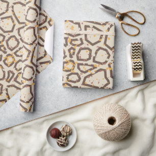 Modern Terrazzo Pattern Wrapping Paper