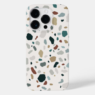 Modern Terrazzo Stone Texture Pattern Case-Mate iPhone 14 Pro Case