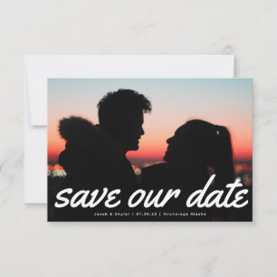 Modern Text Multi Photo Announcement