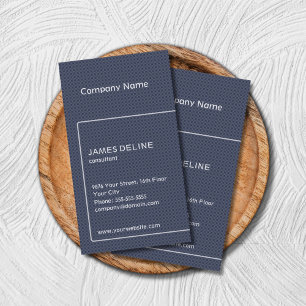 Modern Textured Blue Business Card Template