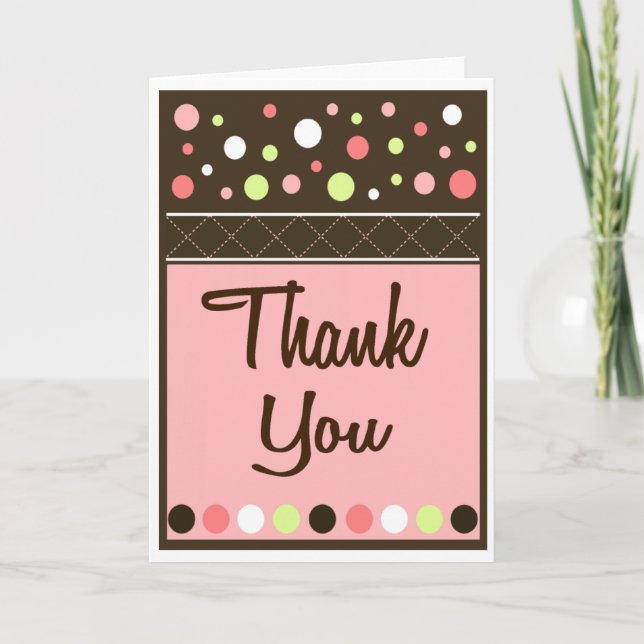 Modern Thank you card (Front)