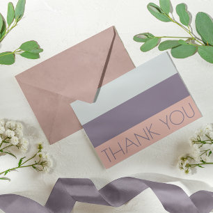 Modern Thank You Card