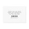 Modern Thank You Heart Business Packaging Insert