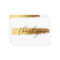 MODERN THANK YOU luxury calligraphy gold brush