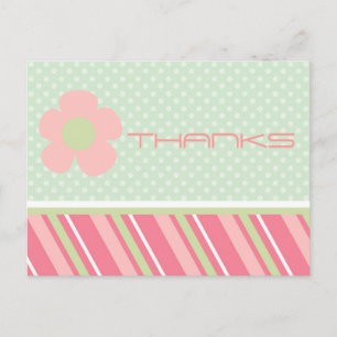 Modern Thank You Notes Postcard