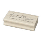 Modern Thank You Script with Heart Wedding