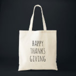Modern thanksgiving. Simple cute friendsgiving Tote Bag<br><div class="desc">Modern thanksgiving tote bag.</div>