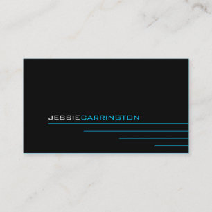 Modern Thin Lines 452 Business Card